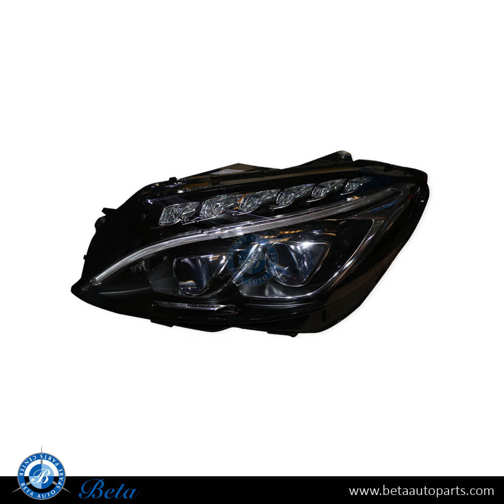 Left Side Headlamp Dynamic LED for Mercedes C-Class W205 2015-2018 models, Part Number 2058202961 Left Side Headlamp Dynamic LED for Mercedes C-Class W205 2015-2018 models, Part Number 2058202961